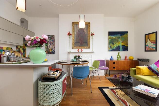 Open plan living space