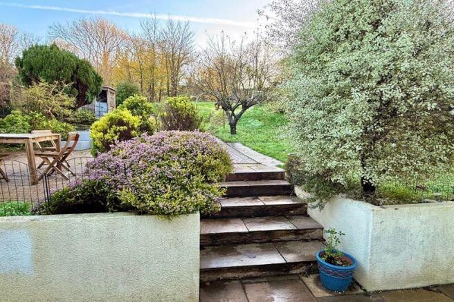 Southerly Rear Garden
