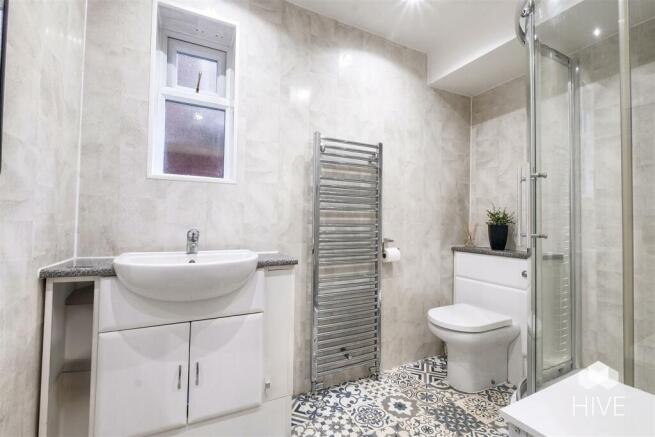 Downstairs shower room