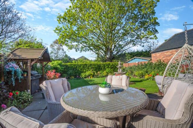 Rear garden