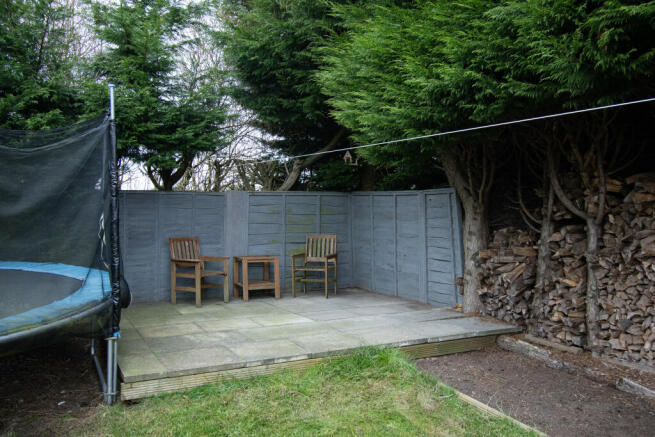 Paved Seating Area