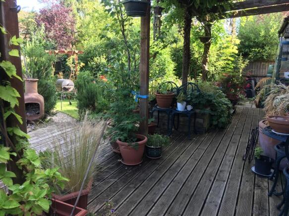 Rear Garden decking