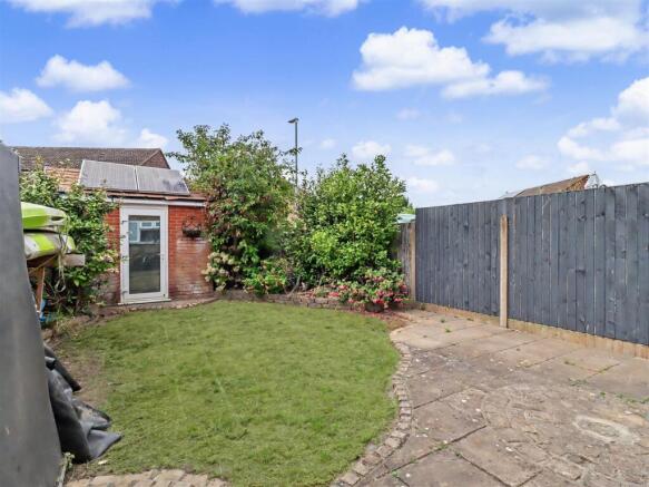 enclosed rear garden
