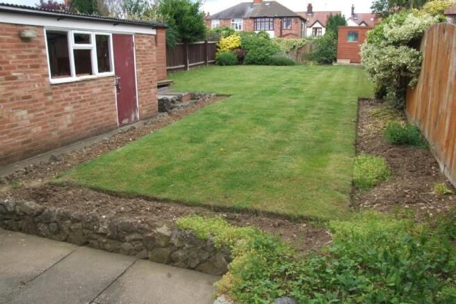 Rear garden