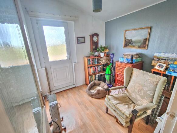 Rear hallway