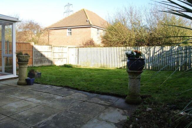 Rear garden