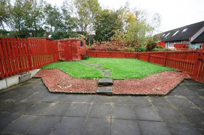 Rear garden