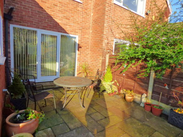 Rear garden