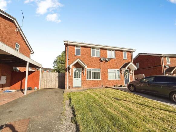 2-bed semi-detached on Garbett Road, Aqueduct, TF4, £190,000