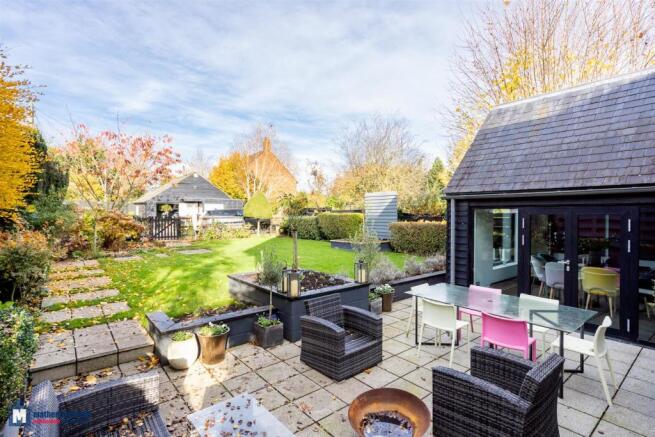 Patio and Lawn Area
