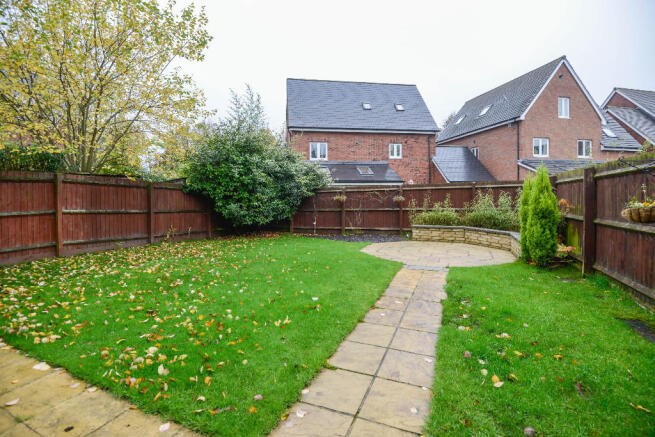 Rear garden