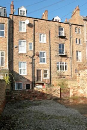 rear of townhouse