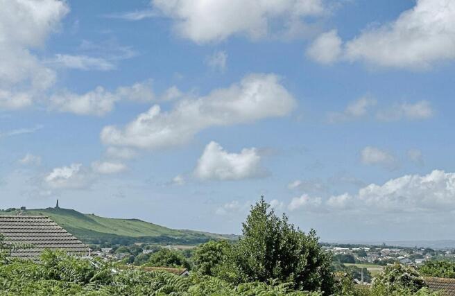 View To Carn Brea