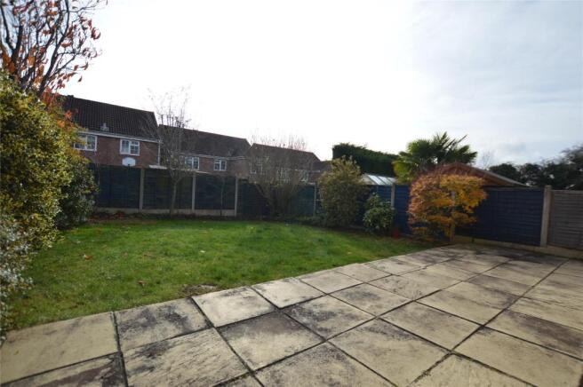 Rear garden