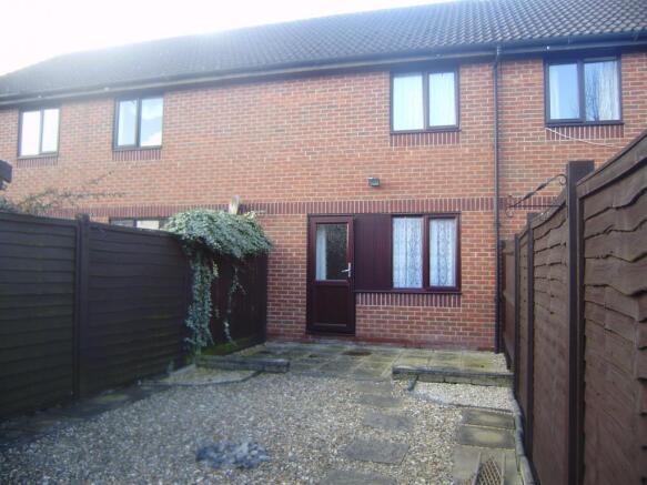 Private rear garden