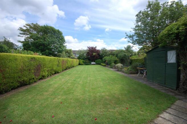 Rear garden