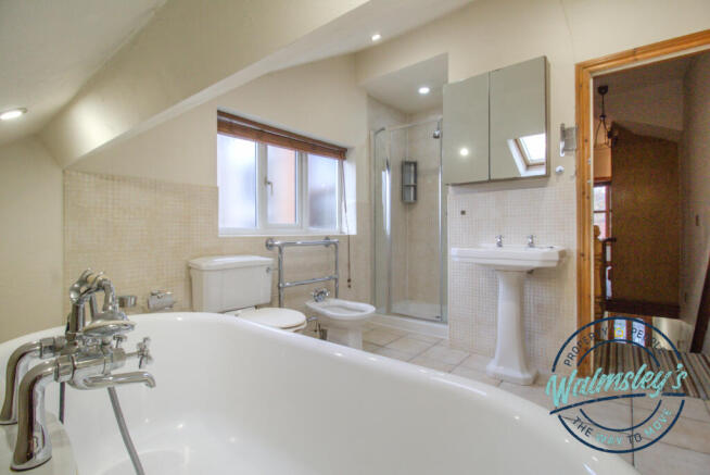 Five piece 1st floor bathroom