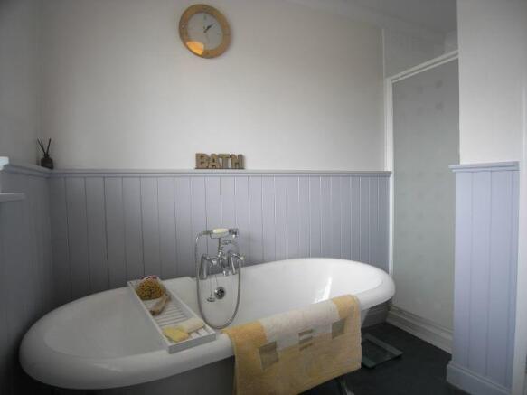 And shower