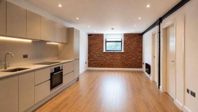 Open Plan Kitchen and Lounge