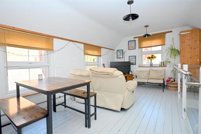 Living Room with Kitchen area