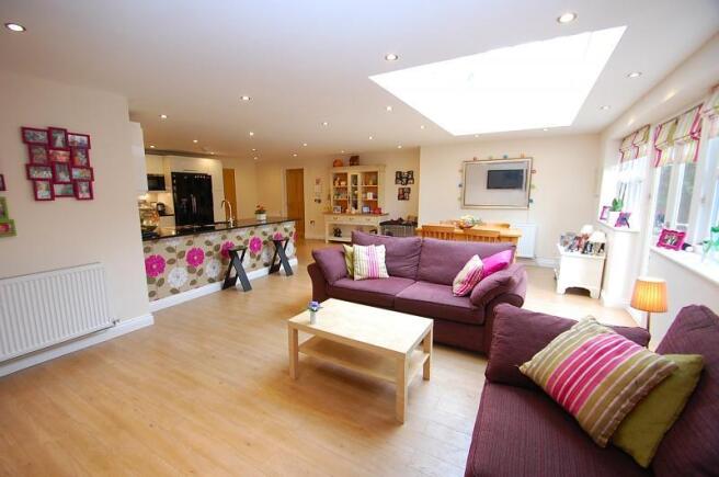Kitchen/Dining/Family Room