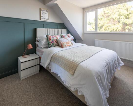 Stylish double bedroom with great natural light...