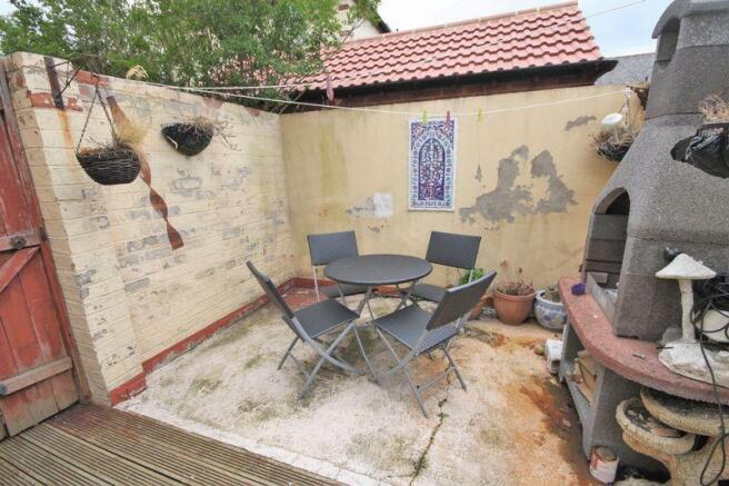 Rear Patio