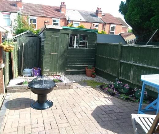 Rear garden