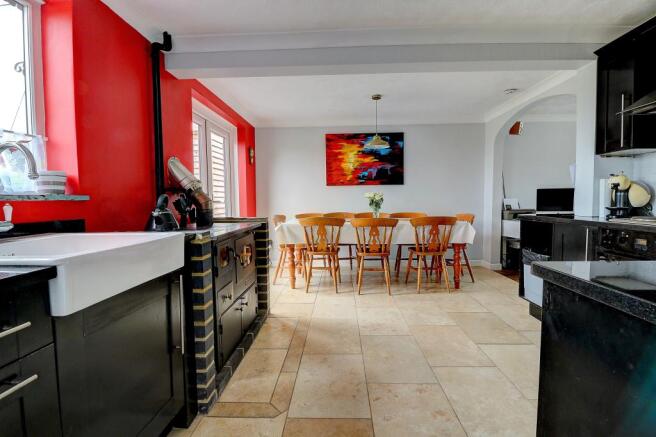 Spacious open plan living