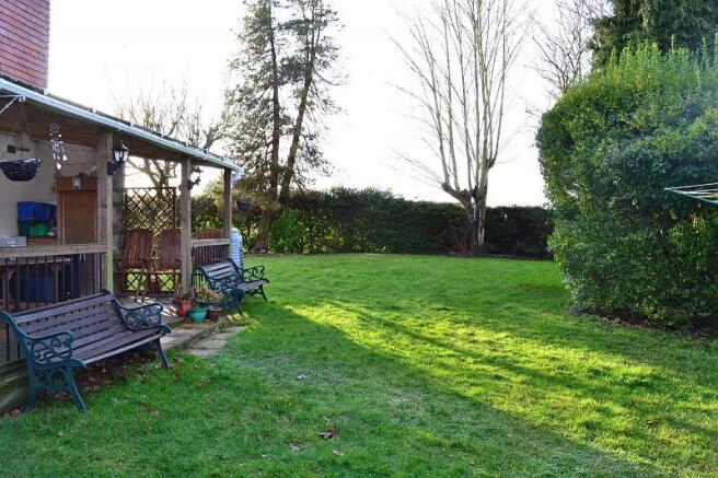 Rear garden