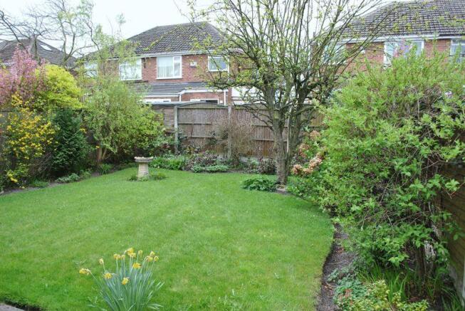 Rear garden