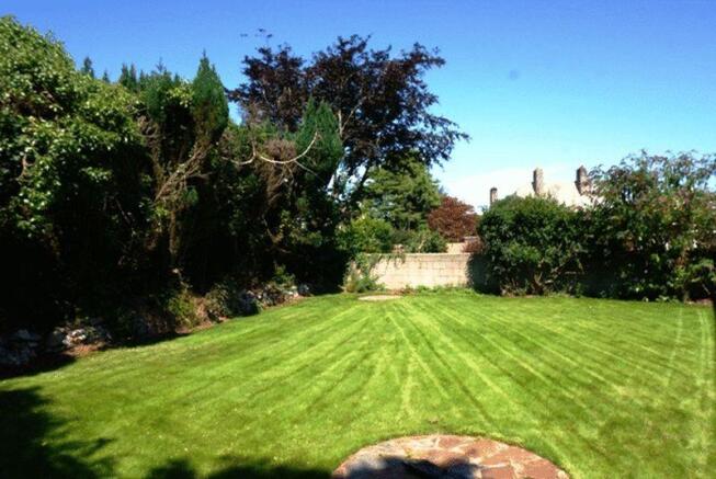 Rear garden