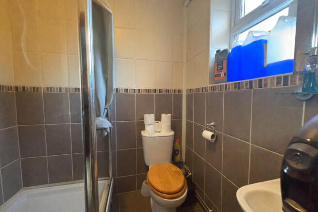 DOWNSTAIRS SHOWER...