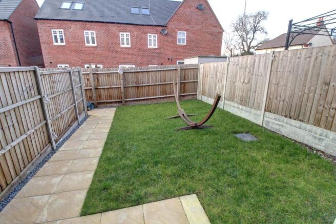 Rear garden
