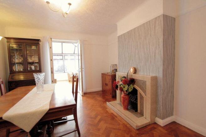 rear dining room