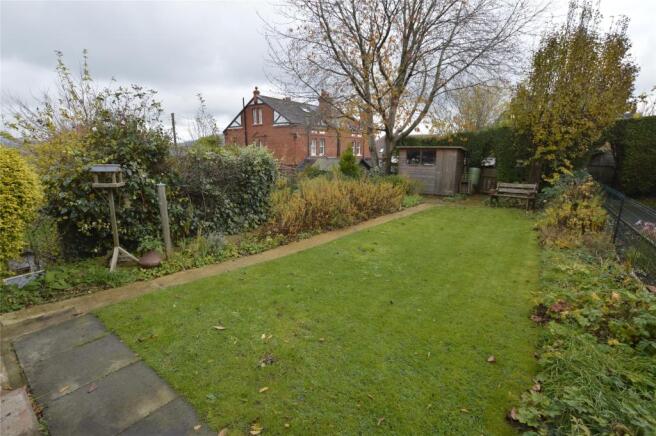 Rear garden