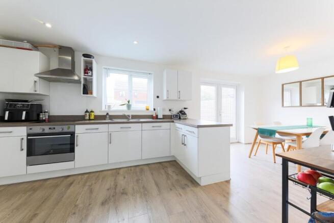 Kitchen, dining area