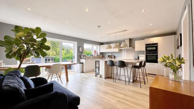 Open Plan Living Dining Kitchen