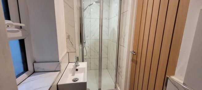 Downstairs shower room