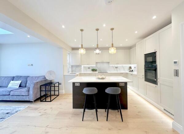 Open-Plan Kitchen/Dining/Living Room