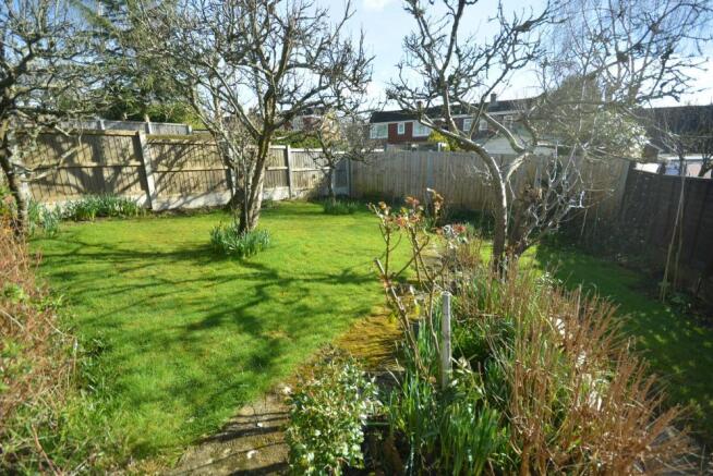 Rear garden