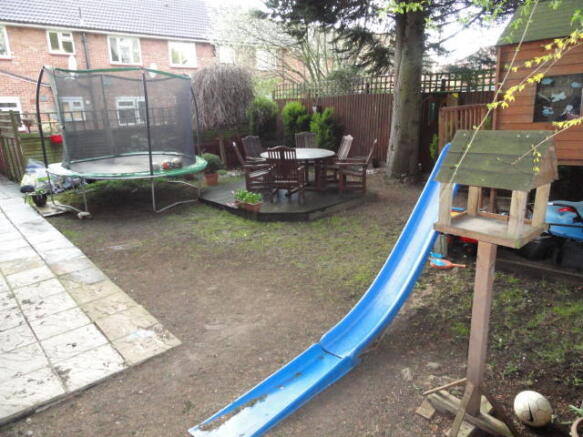 OWN REAR GARDEN