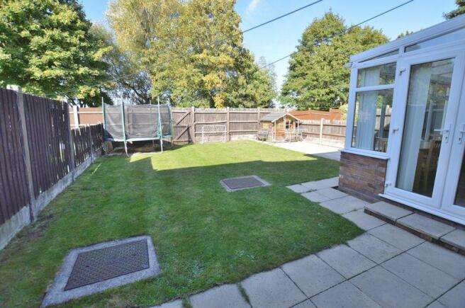 Rear garden