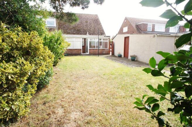 Rear garden
