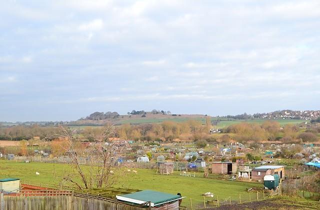 View towards Old Sarum