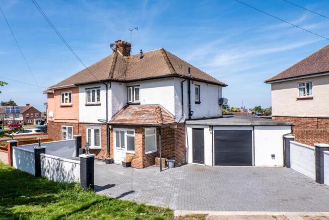 3-bed semi-detached on Harden Road, Northfleet, £425,000