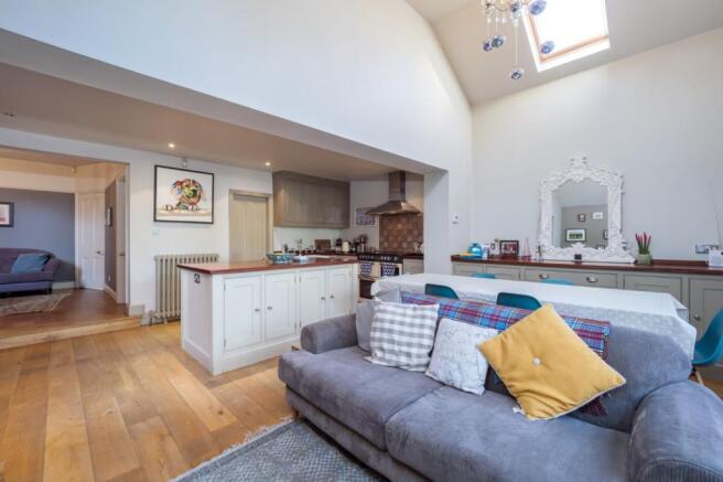 Vaulted ceiling