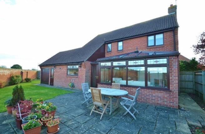 Rear of Property