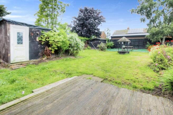 Rear garden