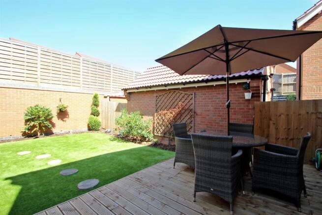 Rear garden